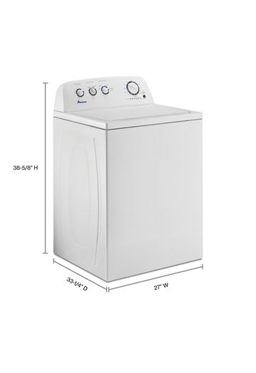 Large Capacity Top Load Washer with High-Efficiency Agitator