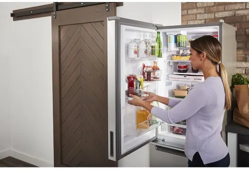24-inch Wide Garage- Ready Bottom-Freezer Refrigerator - 12.9 cu. ft.