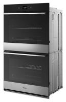 10.0 Total Cu. Ft. Double Wall Oven with Air Fry When Connected.
