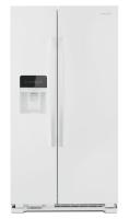 33-inch Side-by-Side Refrigerator with Dual Pad External Ice and Water Dispenser