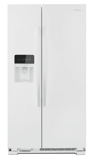 33-inch Side-by-Side Refrigerator with Dual Pad External Ice and Water Dispenser