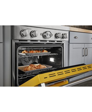 KitchenAid® 30'' Smart Commercial-Style Dual Fuel Range with 4 Burners