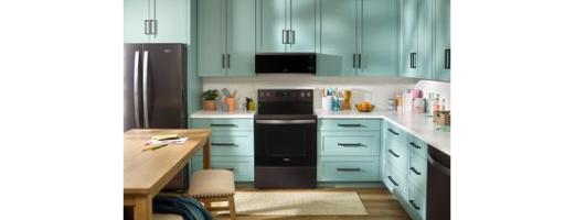1.1 cu. ft. Smart Low Profile Microwave Hood Combination with 450 CRM 4-Speed Venting
