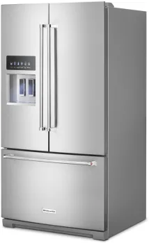 26.8 Cu. Ft. Standard-Depth French Door Refrigerator with Exterior Ice and Water Dispenser