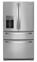 36-inch Wide 4-Door Refrigerator with Exterior Drawer - 26 cu. ft.