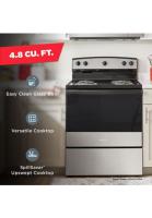 Amana® 30-inch Electric Range with Easy-Clean Glass Door