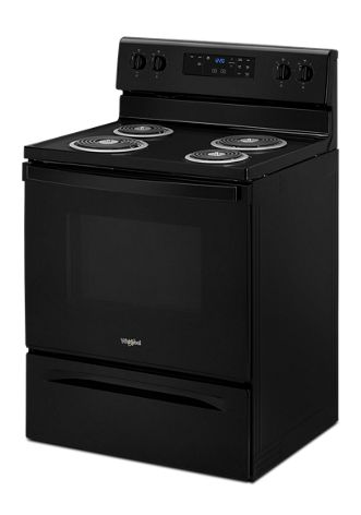4.8 cu. ft. Electric Range with Keep Warm setting.