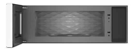 1.1 cu. ft. Smart Low Profile Microwave Hood Combination with 450 CRM 4-Speed Venting