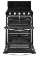 6.0 Cu. Ft. Gas Double Oven Range with EZ-2-Lift™ Hinged Grates