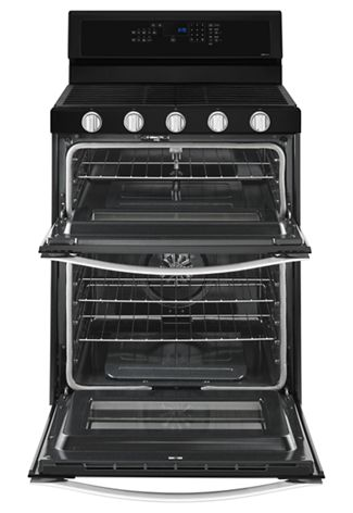 6.0 Cu. Ft. Gas Double Oven Range with EZ-2-Lift™ Hinged Grates