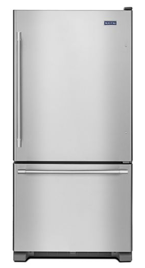 30-Inch Wide Bottom Mount Refrigerator - 19 Cu. Ft.