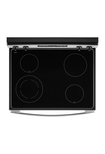 30-inch Amana® Electric Range with Extra-Large Oven Window.