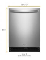 24-inch Wide Undercounter Refrigerator - 5.1 cu. ft.
