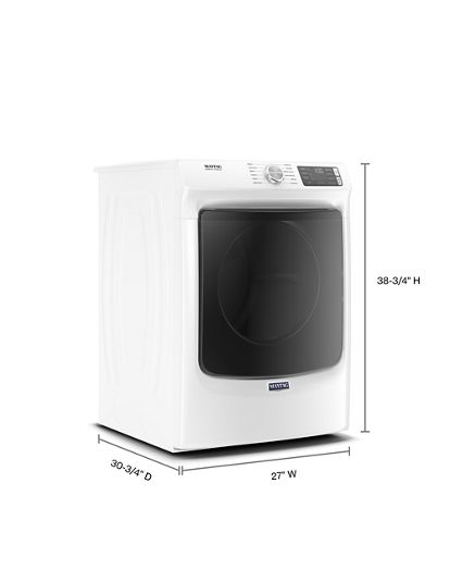 Front Load Electric Dryer with Extra Power and Quick Dry Cycle - 7.3 cu. ft.