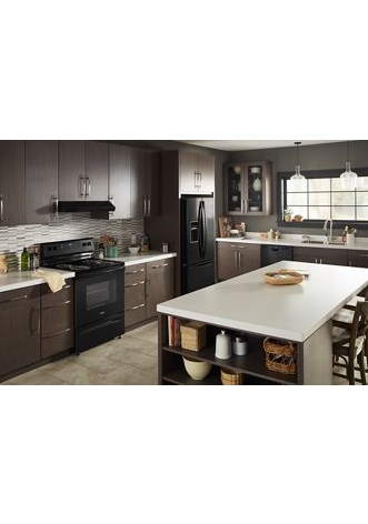 4.8 cu. ft. Electric Range with Keep Warm setting.