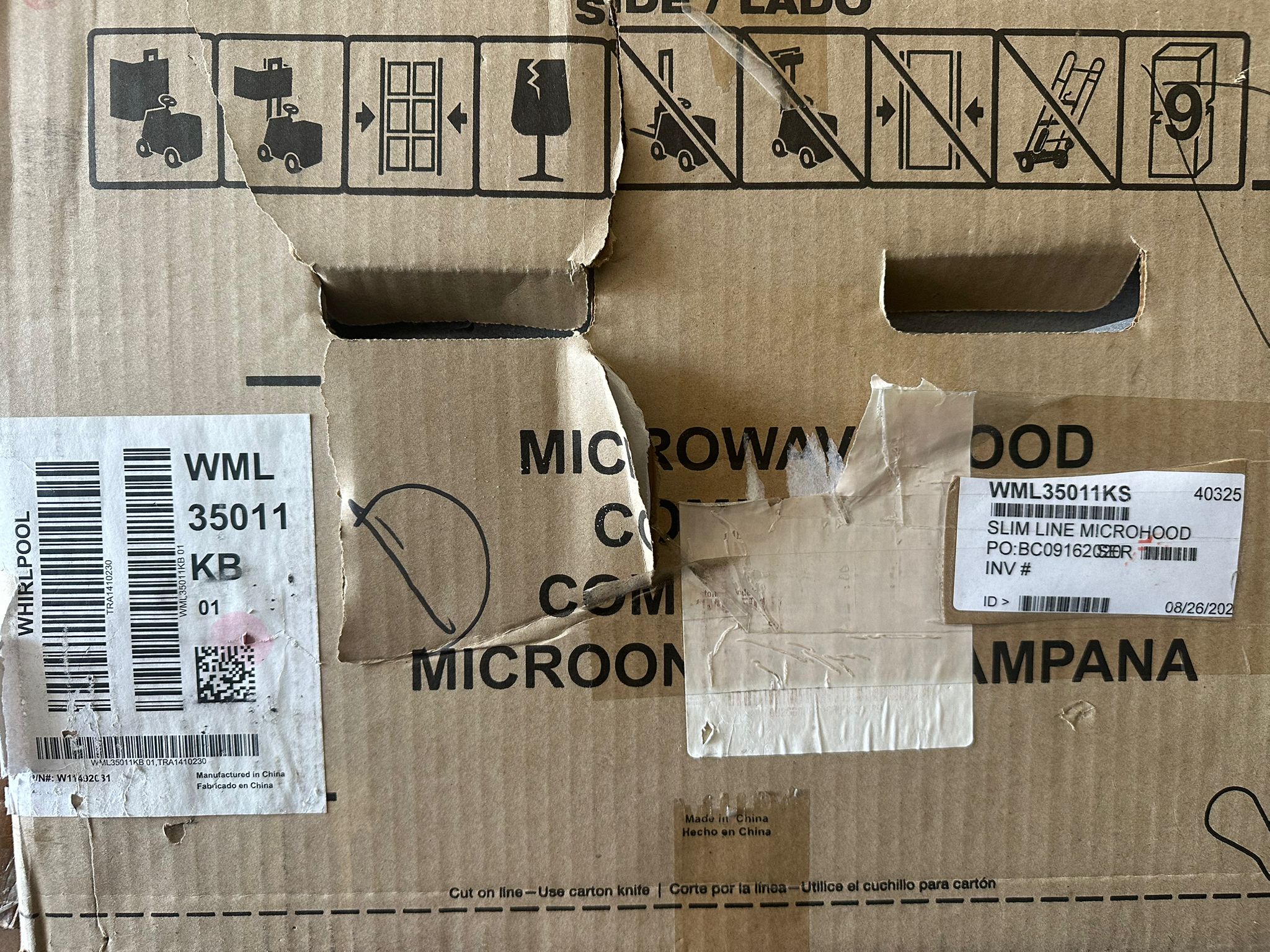 Microwave Hood Combination