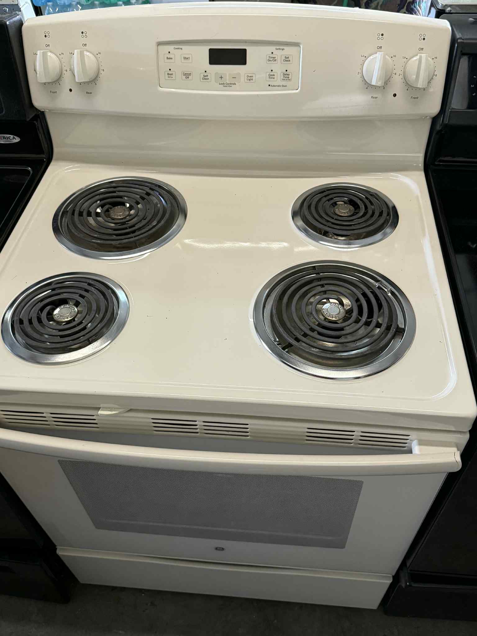 GE electric range 