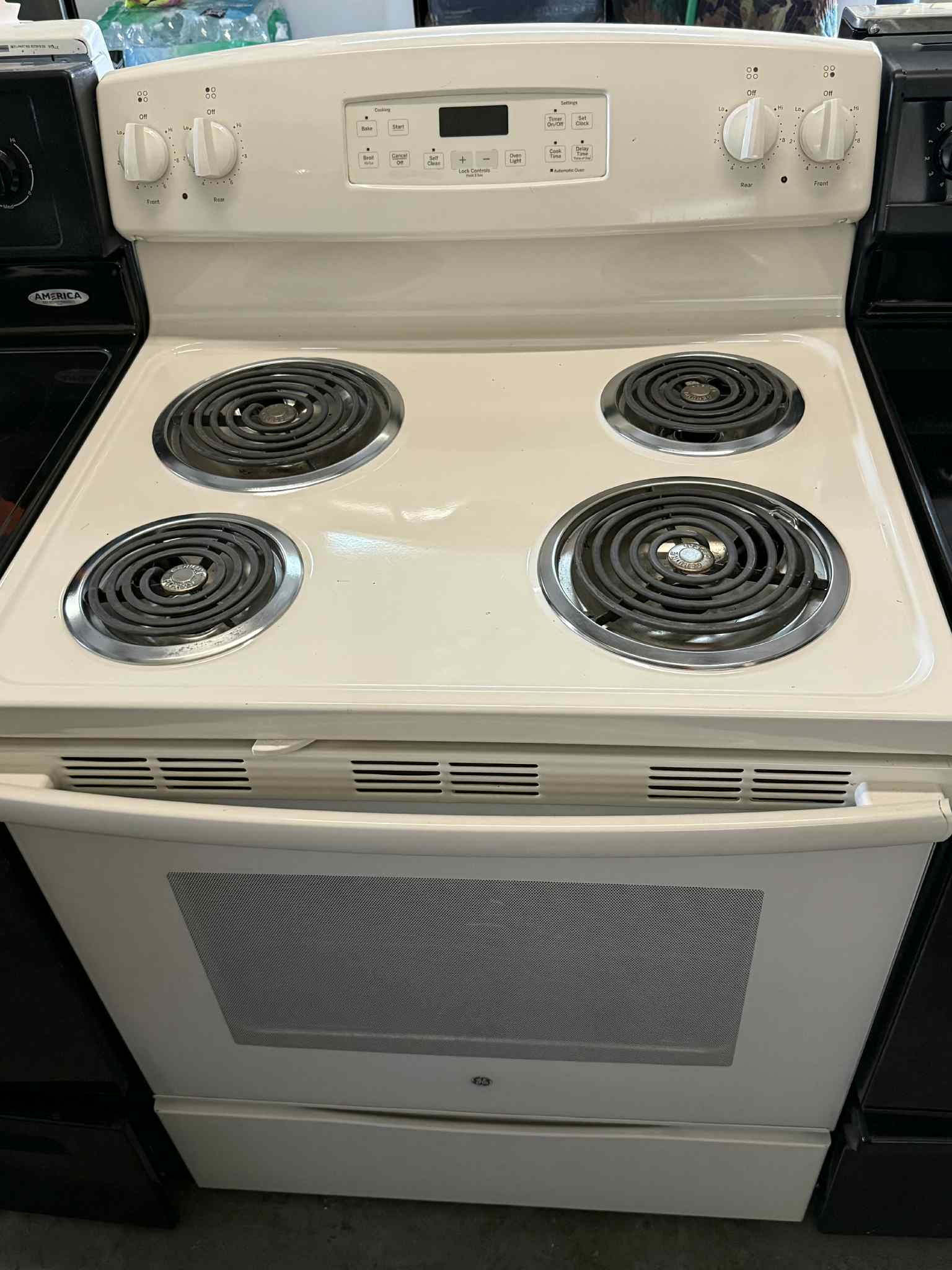 GE electric range 