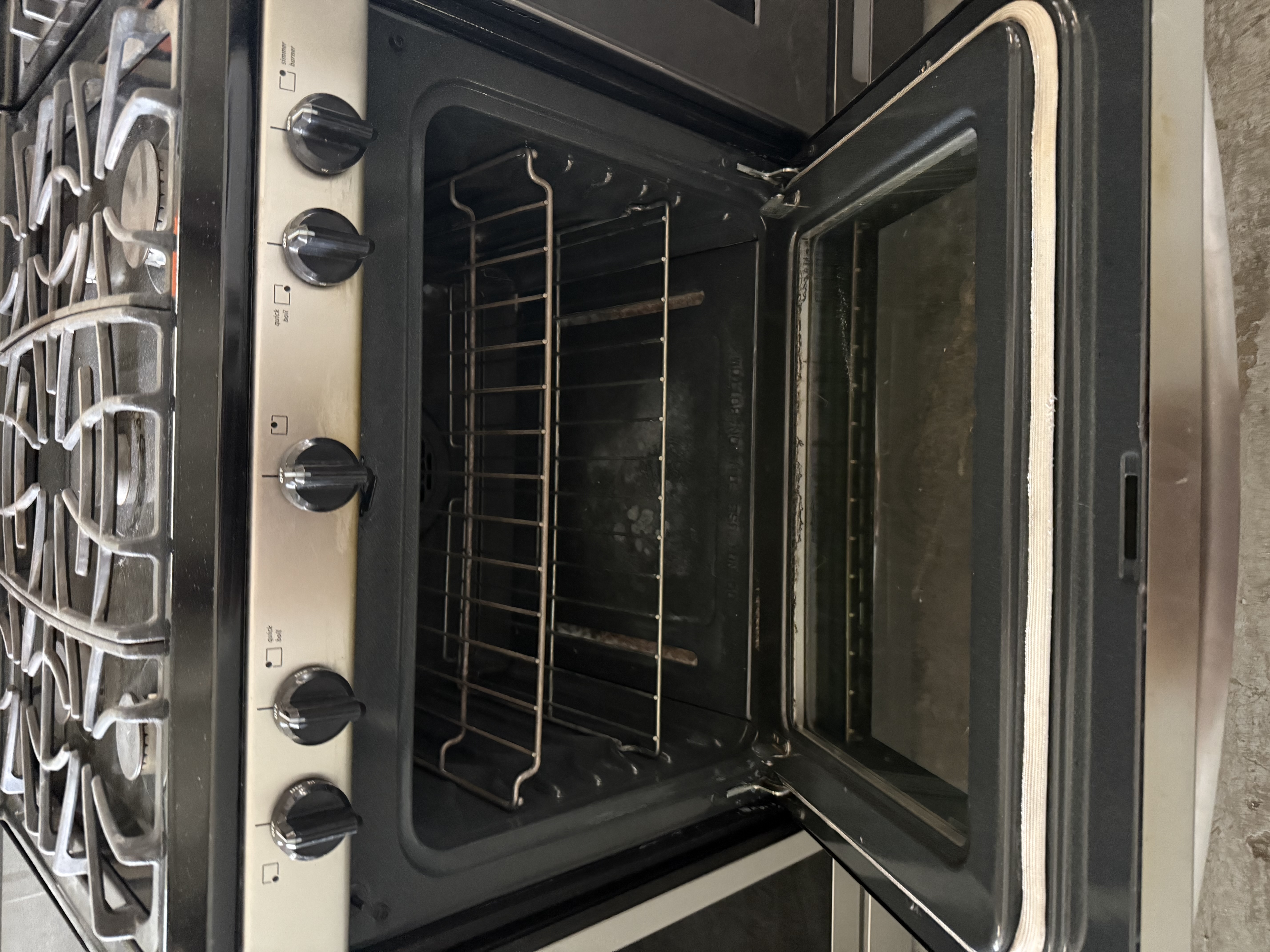 Frigidaire gas range 