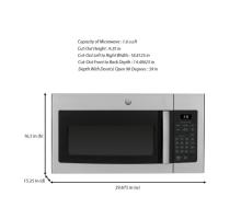 Over-the-Range Microwave in Stainless Steel