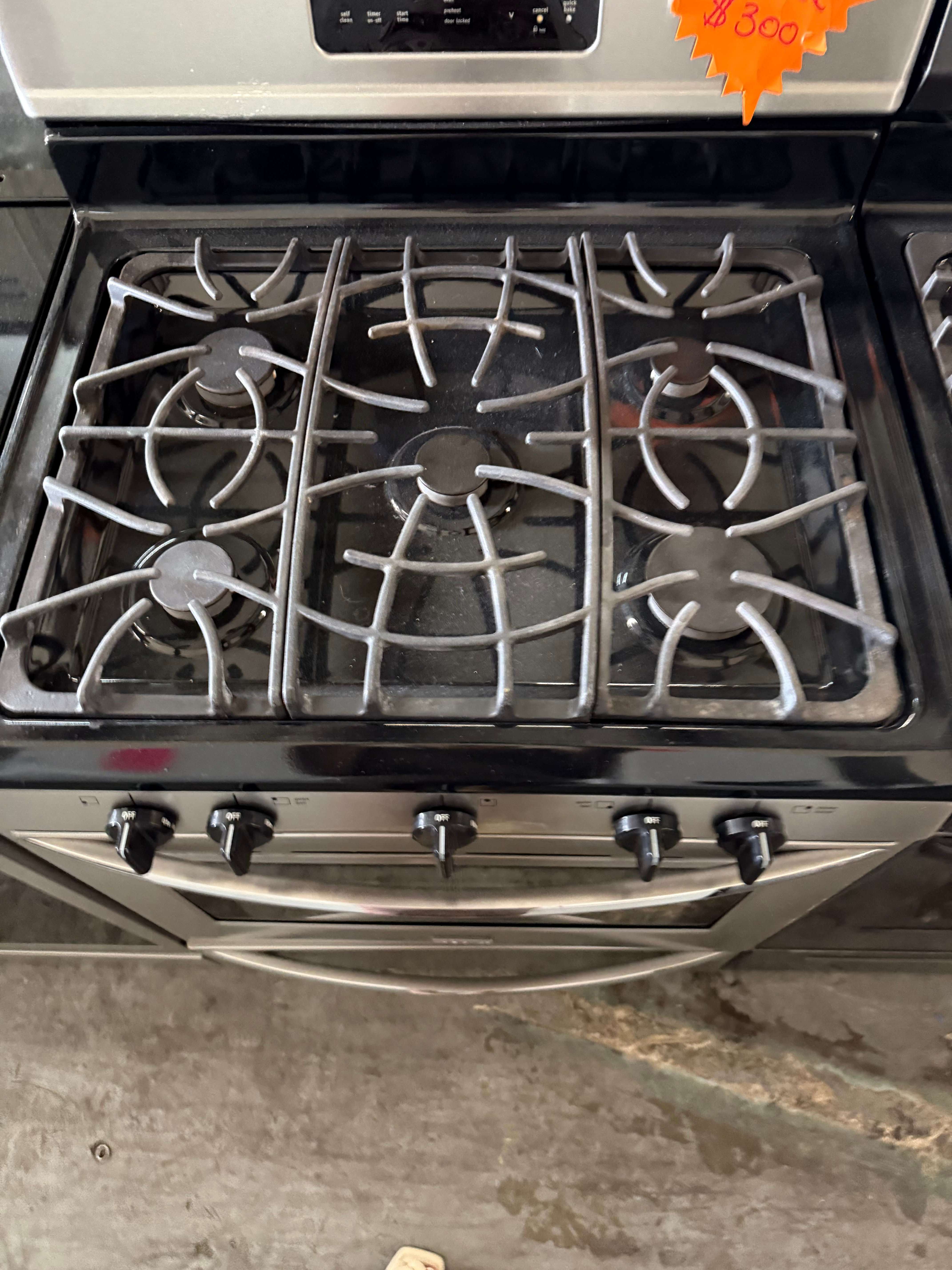 Frigidaire gas range 
