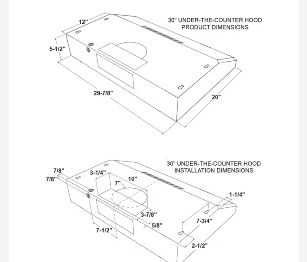 Under The Cabinet Hood