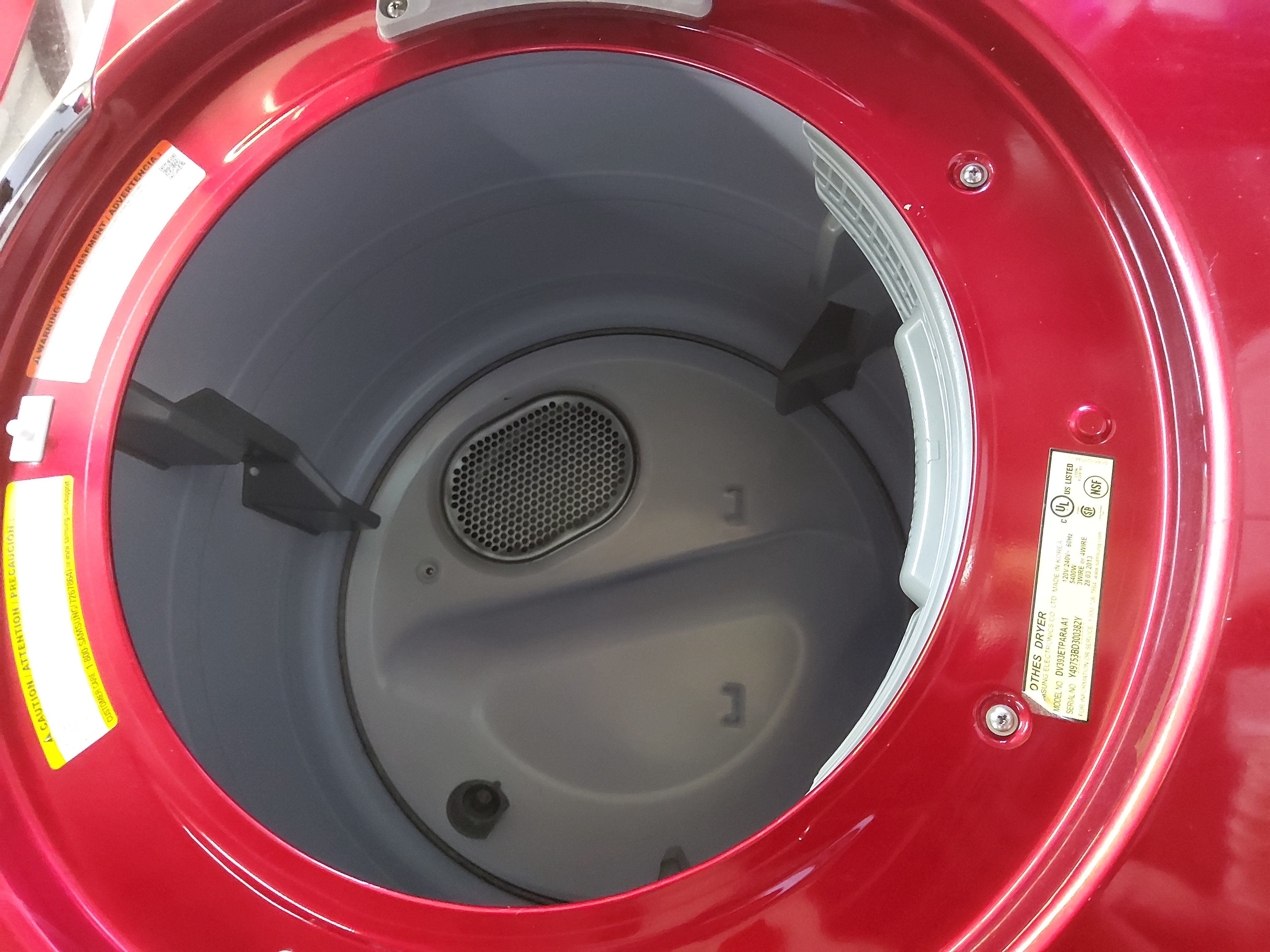 Samsung dryer 