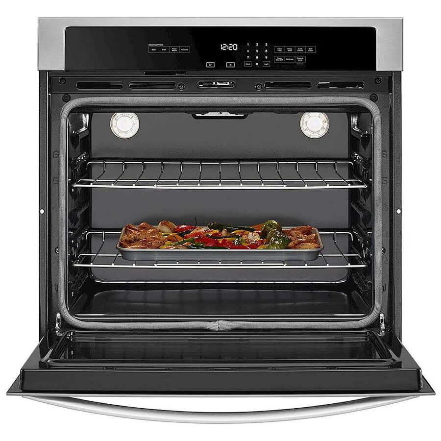 Whirlpool 30 Inch Built-In Single Electric Wall Oven Stainless Steel ...