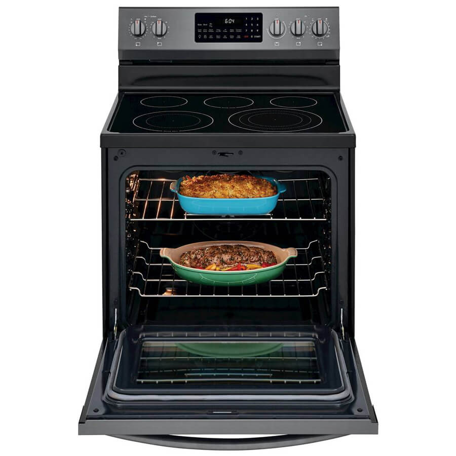 Frigidaire Gallery 30 inch Freestanding Electric Range with Air Fry ...