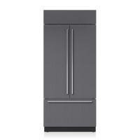 36" Classic French Door Refrigerator/Freezer with Internal Dispenser - Panel Ready