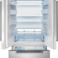 36" Classic French Door Refrigerator/Freezer with Internal Dispenser - Panel Ready - Image 3