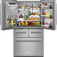 25.8 Cu. Ft. 5-Door French Door Refrigerator - Stainless steel - Image 2