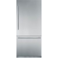 Built-in Two Door Bottom Freezer 36'' Masterpiece® Stainless Steel